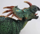 Papo Styracosaurus - New Green Color - Close up of Head